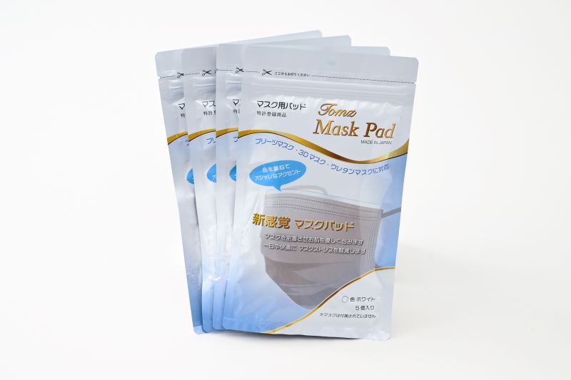 8位! 口コミ数「0件」評価「0」Tomz Mask Pad 4個 / マスク マスクパッド メガネ曇り 花粉 敏感肌 送料無料 [A-104003]