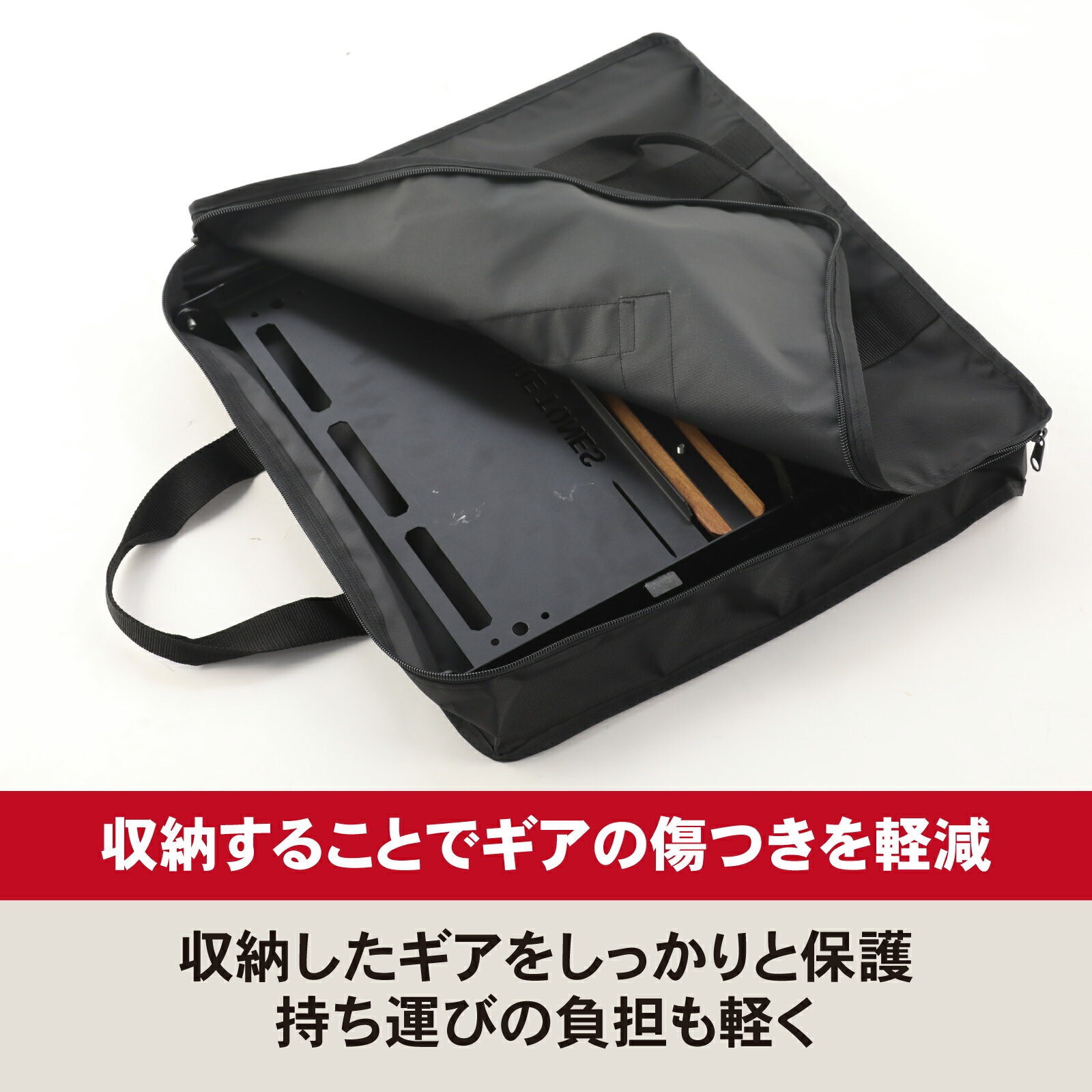 【ふるさと納税】CURTIS TABLE＆LITTLE BREAK STAND BAG [B-024048]/ NATURE TONES キャンプ用品 キャンプテーブル キャンプ アウトドア バーベキュー フェス ガレージブランド 国内生産 ネイチャートーンズ