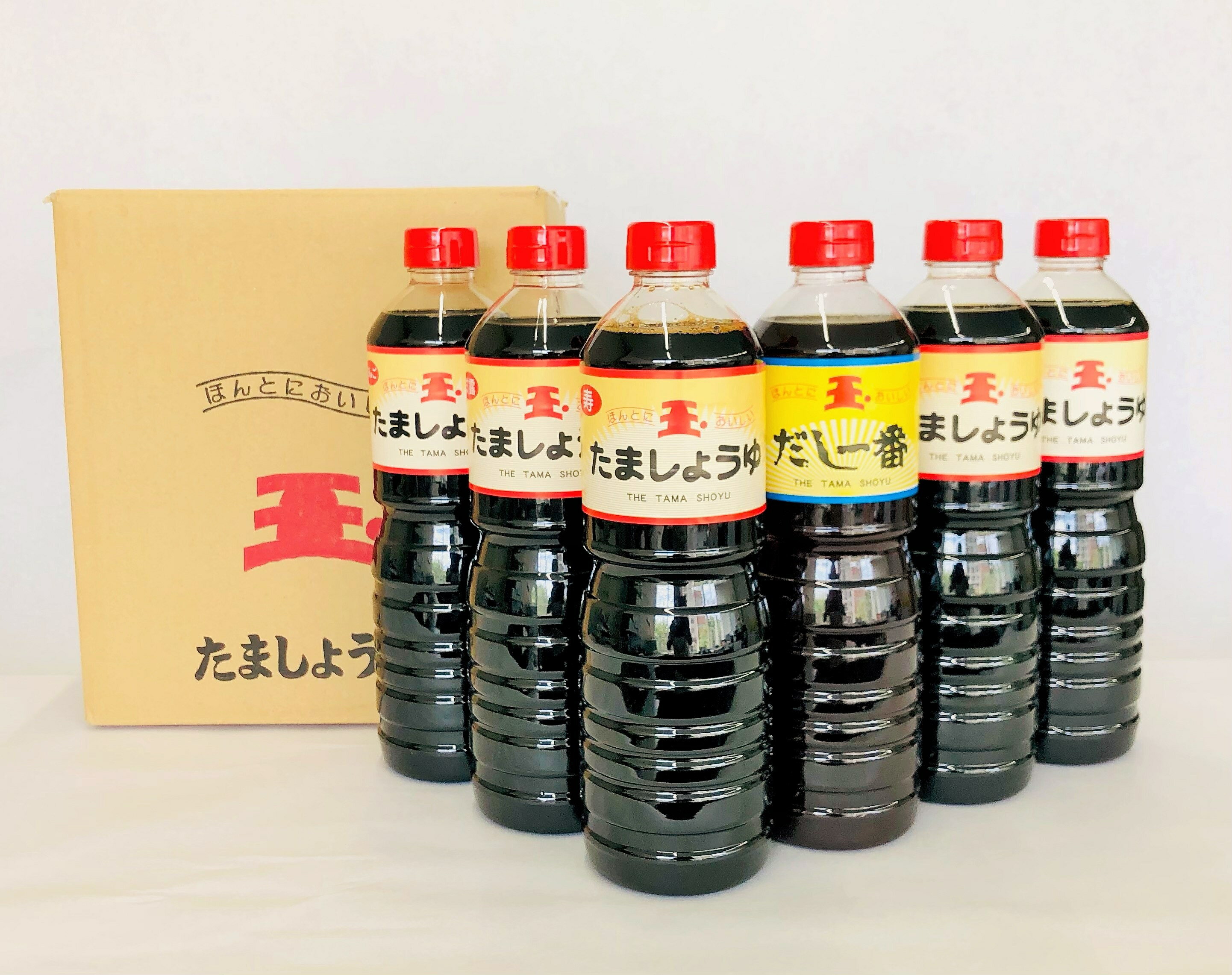 27位! 口コミ数「0件」評価「0」たま醤油おすすめ6本セット / 醤油 ボトル 越前 セット おためし 万能 本醸造 濃口 だし 甘口 常温