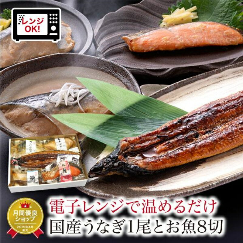 21位! 口コミ数「0件」評価「0」煮魚 焼魚 4種8切+うなぎ蒲焼1尾 セット / たからや商店 越前宝や 鮭 かれい ぶり さば ウナギ 鰻 蒲焼 蒲焼き 小分け レンチン･･･ 