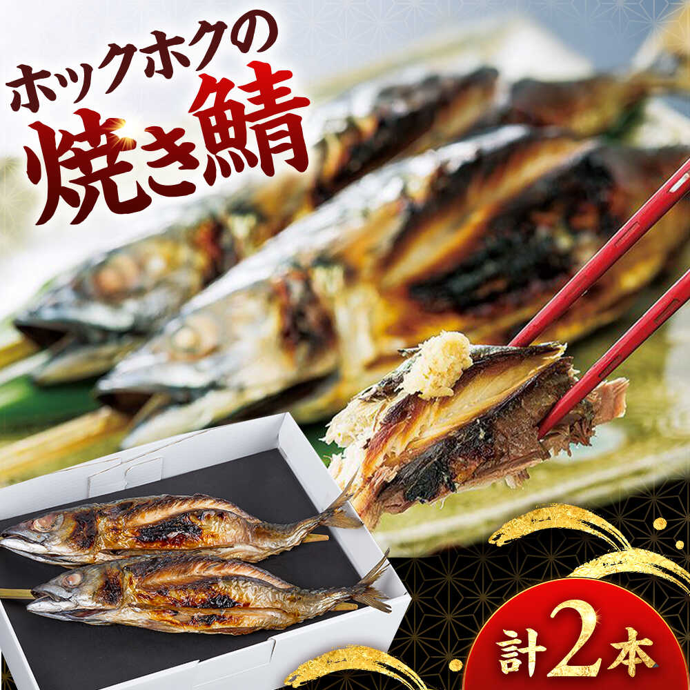 田村長の焼き鯖セット（大） 2本 【配送不可地域：離島】 小浜市 / 田村長 [BFBV005]