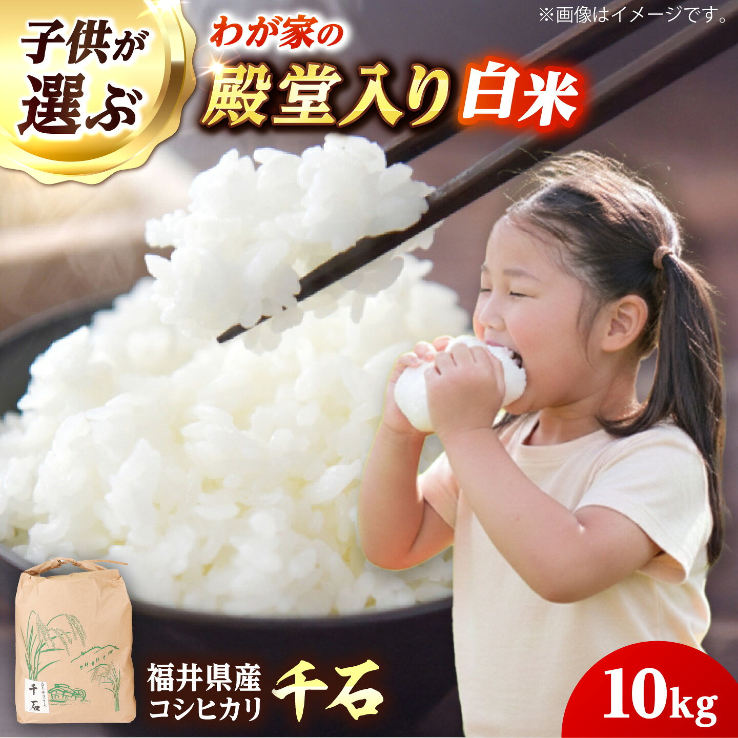 [先行予約/10月中旬以降発送][令和8年産]福井県産コシヒカリ「千石」 米 10kg / コシヒカリ 10kg 新米 お米 こしひかり 小分け 小浜市 / 千石の郷 [BFCA001]