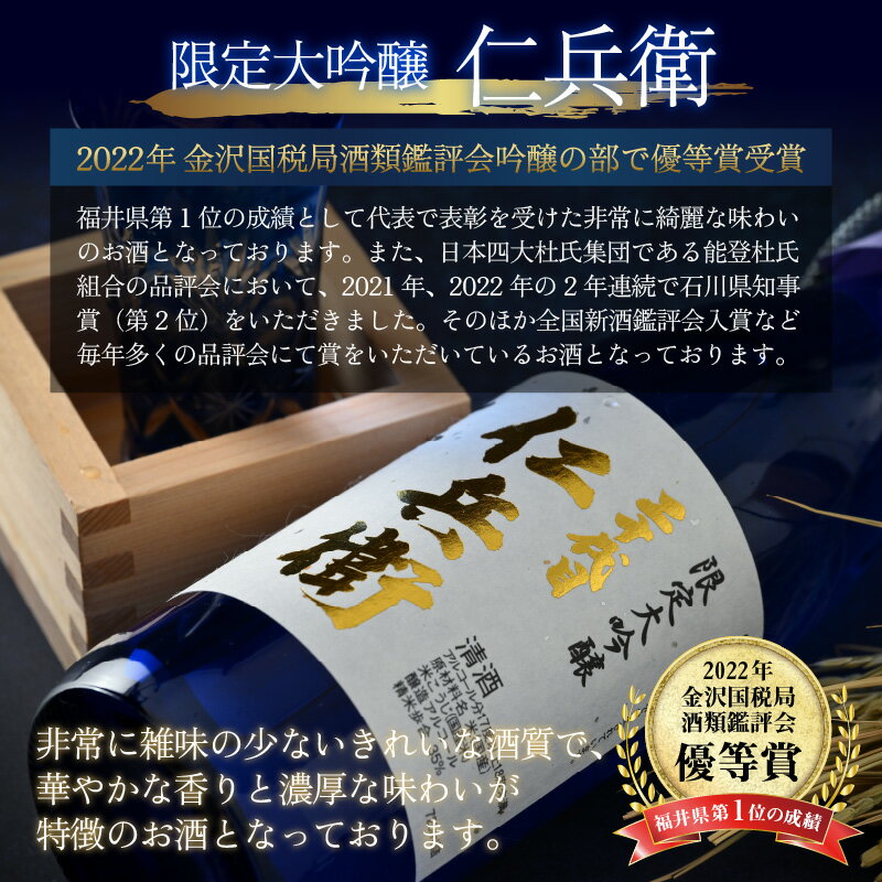 【ふるさと納税】奥越前大野 日本酒 清酒『一乃...の紹介画像3