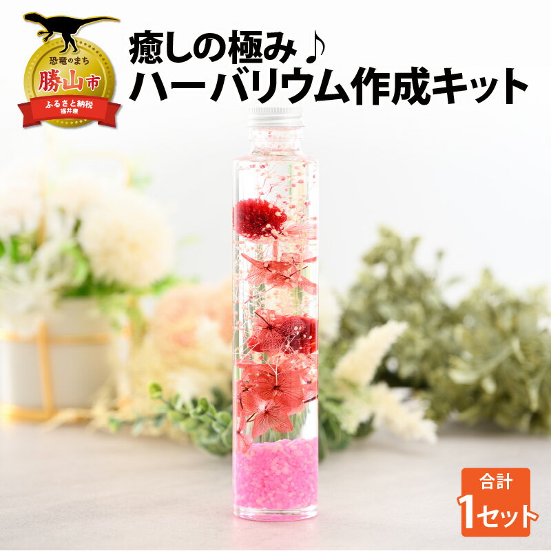 【ふるさと納税】癒しの極み♪ハーバリウム作成キット| 雑貨 インテリア 花 お花 フラワー 癒し ほっこり かわいい オシャレ