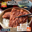 福井名物 ソースカツ丼セット9人前 | 肉 豚肉 かつ丼 冷凍 ソウルフード 揚げ物 時短 夕飯