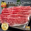 【ふるさと納税】【福井のブランド牛肉】若狭牛 ロース・肩ロース肉 すき焼き用 500g（250g×2パック）| 肉 牛肉 国産 黒毛和牛 和牛 冷凍 250グラム×2 500グラム