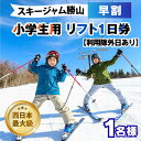 スキージャム勝山 リフト1日券 小学生 平日