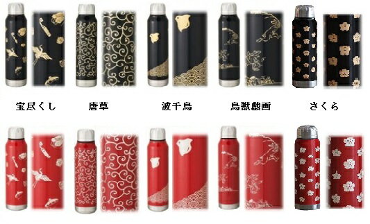 ふるさと納税 Thermo Mug 越前漆器 うるしアンブレラボトル 波千鳥 B 福井県鯖江市 ふるさと納税 Thermo Mug 越前漆器 うるしアンブレラボトル 波千鳥 B 福井県鯖江市