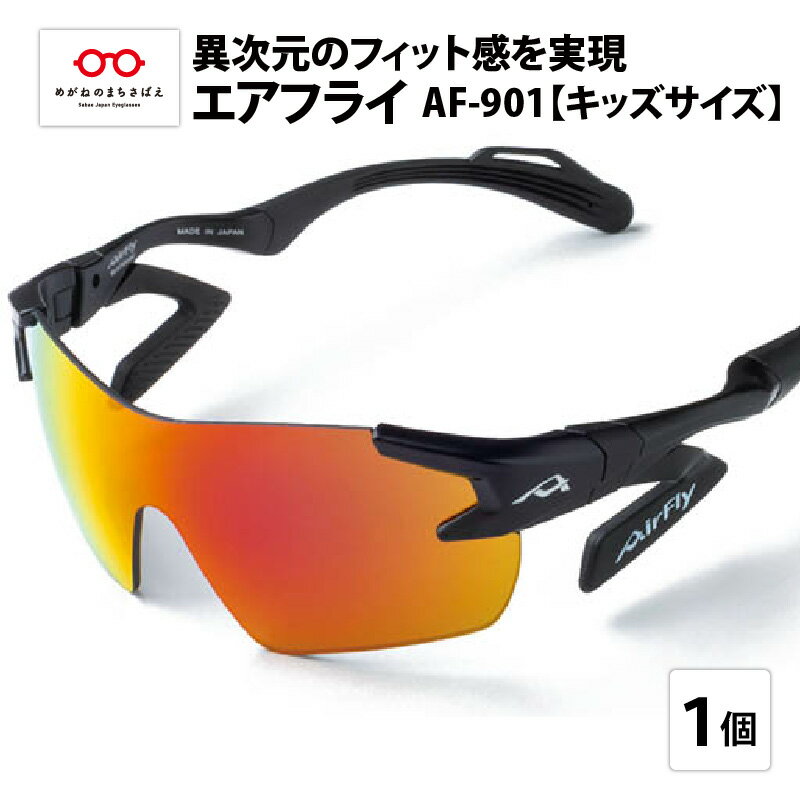 楽天福井県鯖江市【ふるさと納税】鼻パッドのないサングラス「 エアフライ 」＊ キッズ 用 AF-901モデル [D-03702] / 紫外線カット 軽量 ジゴスペック サングラス カラーレンズ メンズ レディース 偏光 調光 UVカット スポーツ スポーツサングラス 福井県鯖江市