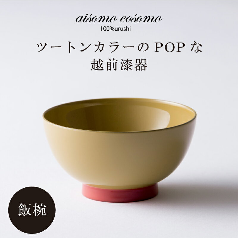 aisomo cosomo の飯椀 [B-03801] / 茶碗 おしゃれ やさしい彩り ご飯茶碗 お茶碗 ナチュラル シンプル 和モダン 和食器 日本製 割れにくい 軽い 樹脂製 プラスチック カフェ風 カフェ食器 鯖江市