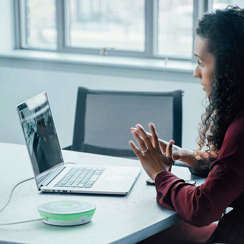 【ふるさと納税】USBスピーカーフォン AT-CSP7 オーディオテクニカ / 送料無料 福井 越前市 Web会議 オンライン会議 2台連結接続 Web会議 ビームフォーミングマイク搭載 ノイズリダクション対応 エコーキャンセラー搭載 小部屋会議 大会議 簡単接続（18209）