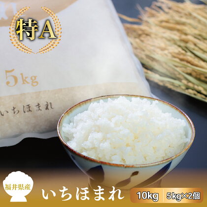 【令和5年度】福井県産いちほまれ10kg 数量限定 / 送料無料 福井県 越前市 米 いちほまれ 2023年産 新生活(18209)