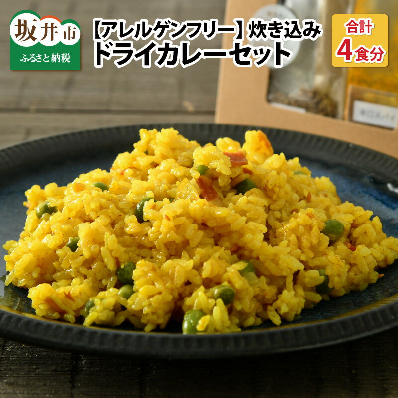 【アレルゲンフリー】ハーブ講師が作る 教室で人気の炊き込みドライカレー（2食分 × 2箱） /薬膳 キット レシピ キャンプ 時短 お家ごはん 夜ご飯