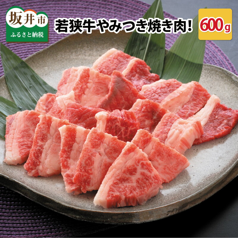 【ふるさと納税】肉 牛 坂井市産 福井県産 (国産 和牛)若狭牛やみつき焼肉 600g スタミナUP！健康長寿！