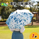 【ふるさと納税】永平寺 藍染 日傘「銀河」/ 日傘 コットン ファッション ギフト 贈答 永平寺町