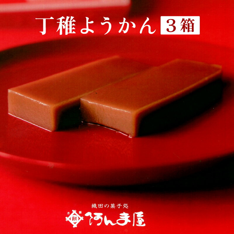 【ふるさと納税】水ようかん「阿んま屋の丁稚羊羹」一枚流し 約250g × 3箱（計750g）【冬季限定 福井 和菓子 スイーツ】 [e07-a018]