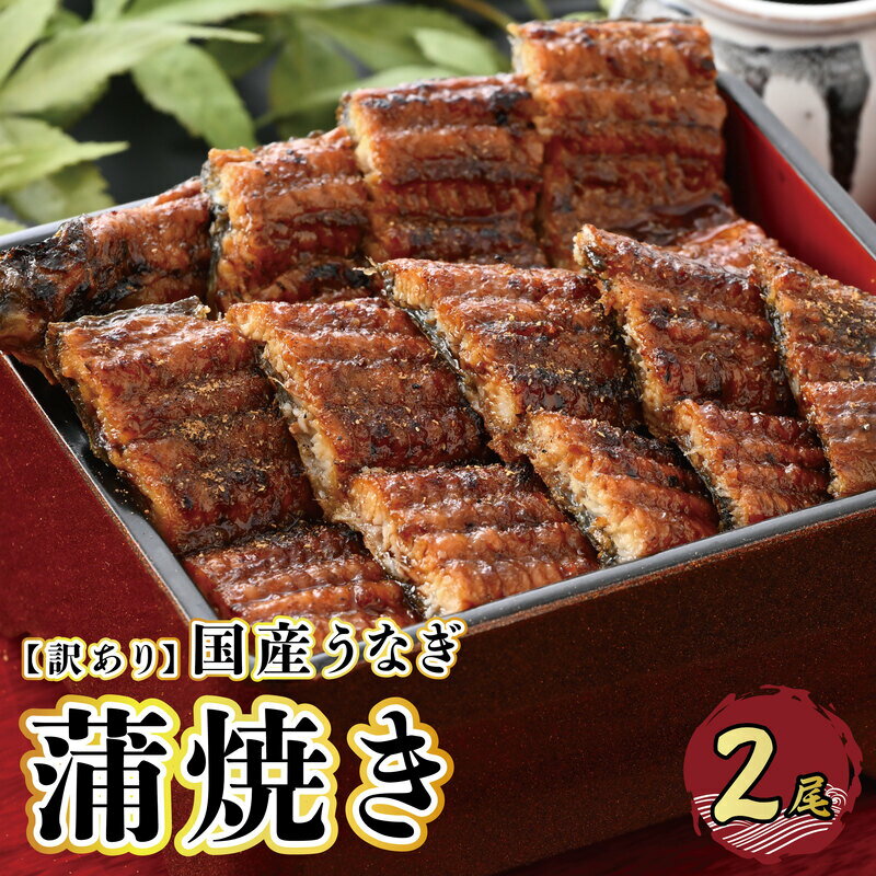 【ふるさと納税】【訳あり】国産 うなぎ 蒲焼き (無頭)2尾 計450g 自家製 こだわり 蒲焼き たれ 2個・山椒 2個付き【 ウナギ かばやき さんしょう ...