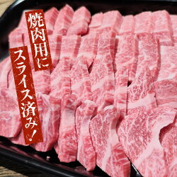 【ふるさと納税】A5若狭牛 赤身ロース 焼肉用 約500g 牛脂付き [m54-b001] 画像2