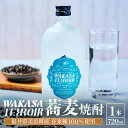 【ふるさと納税】本格焼酎 ワカサテロワール 720ml 【蕎麦焼酎25度】蕎麦焼酎 そば焼酎 しょうちゅう 酒 お酒 アルコール 飲料 水割り お湯割り ロック ストレート ギフト プレゼント お正月