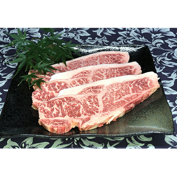 【ふるさと納税】福井県のブランド牛 若狭牛 サーロインステーキ用 200g×3枚 牛肉