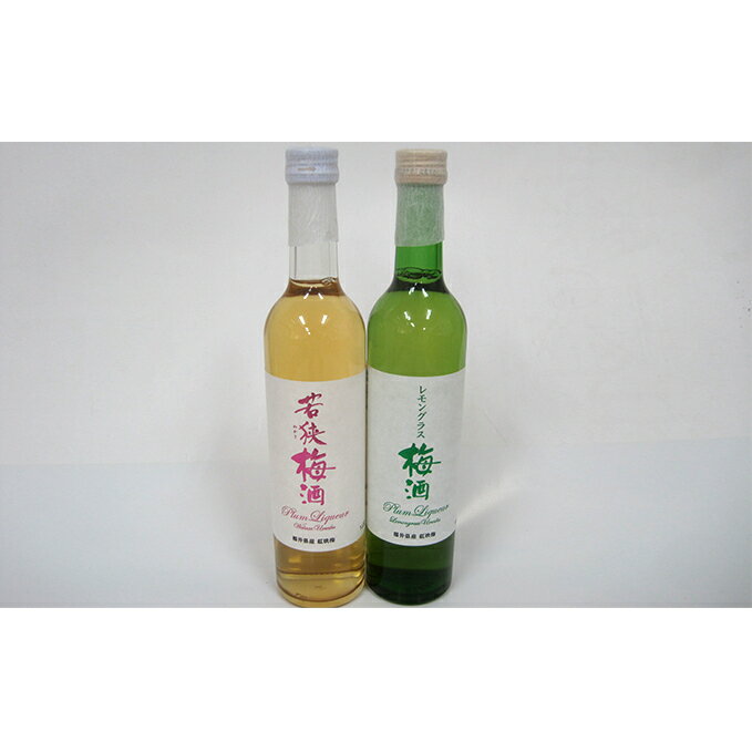 【ふるさと納税】若狭梅酒2種2本飲み比べセット（化粧箱入り）500ml　【お酒・洋酒・リキュール】