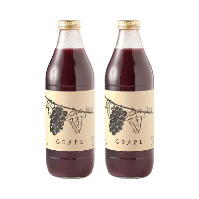 49位! 口コミ数「0件」評価「0」AMAZING!GRAPE 濃厚ストレート葡萄100%ジュース 1000ml 2本セット【配送不可地域：離島】【1327569】