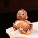 縄文時代のロマン　純銅製 「黒駒土偶」ネックレス 659-321