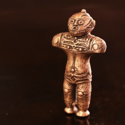【ふるさと納税】【縄文アクセサリーDo goods】国宝土偶「中空土偶」ミニオブジェ 659-706【配送不可地域:離島】【1534376】