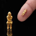 【ふるさと納税】【Do goods】純金製! 指先に乗る米粒サイズの「埴輪 挂甲の武人」659-980【配送不可地域:離島・沖縄県】【1565332】