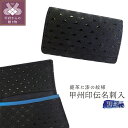 【ふるさと納税】名刺入れ 黒 山梨 伝統工芸 甲州印伝 鹿革 漆 k001-016