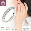 【ふるさと納税】 リング ダイヤモンド プラチナ ジュエリー レディース アクセサリー 10石 計1.0カラット PT950 プラチナ ハードプラ..