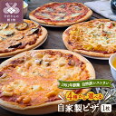 【ふるさと納税】 ピザ 5000円 5000 選べる種類 4種 ナスとボロネーゼ 野菜 マルゲリータ バジル シーフード 海鮮 チーズ 海老 イカ シンプル チーズ 香ばしい たっぷり 食事 簡単 調理 無添加 手作り 自家製 自然派レストラン k139-016