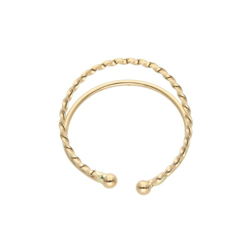 【ふるさと納税】＜ 甲府ジュエリー ＞ イヤカフ イヤーカフス ジュエリー レディース アクセサリー 片耳用 K10 ギフト プレゼント ラッピング ジュエリーケース付 保証書付 k228-056