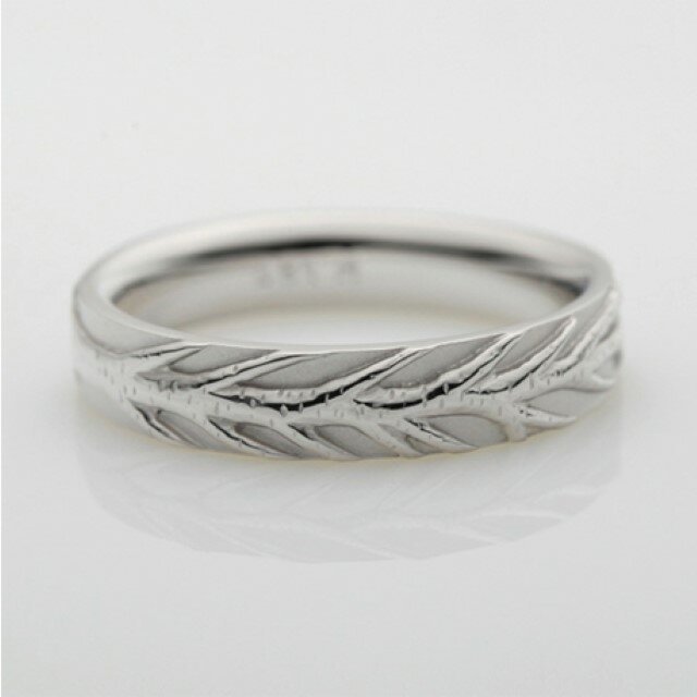 【ふるさと納税】＜ 甲府ジュエリー ＞ リング 指輪 ジュエリー メンズ アクセサリー プラチナ950 白樺の幹 ギフト プレゼント ケース付 保証書付 k290-014