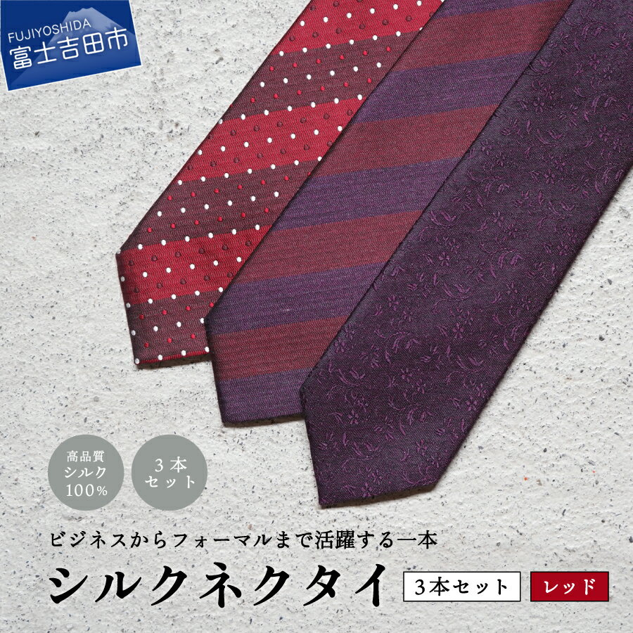 【ふるさと納税】 ネクタイ シルク メンズ 男 高級 上品 スーツ シルクネクタイ 大剣幅 7cm 
