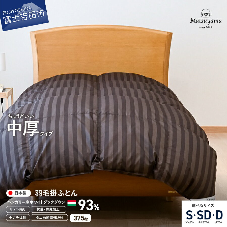 【ふるさと納税】羽毛布団 掛け布