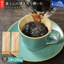 【ふるさと納税】 【訳あり】 緊急支援 コーヒー 豆 500g (250gx2袋) 富士山の湧き水で磨いた 自家焙煎 焙煎後一週間 加熱水蒸気 生豆 スペシャルティコーヒー 珈琲 コロナ支援