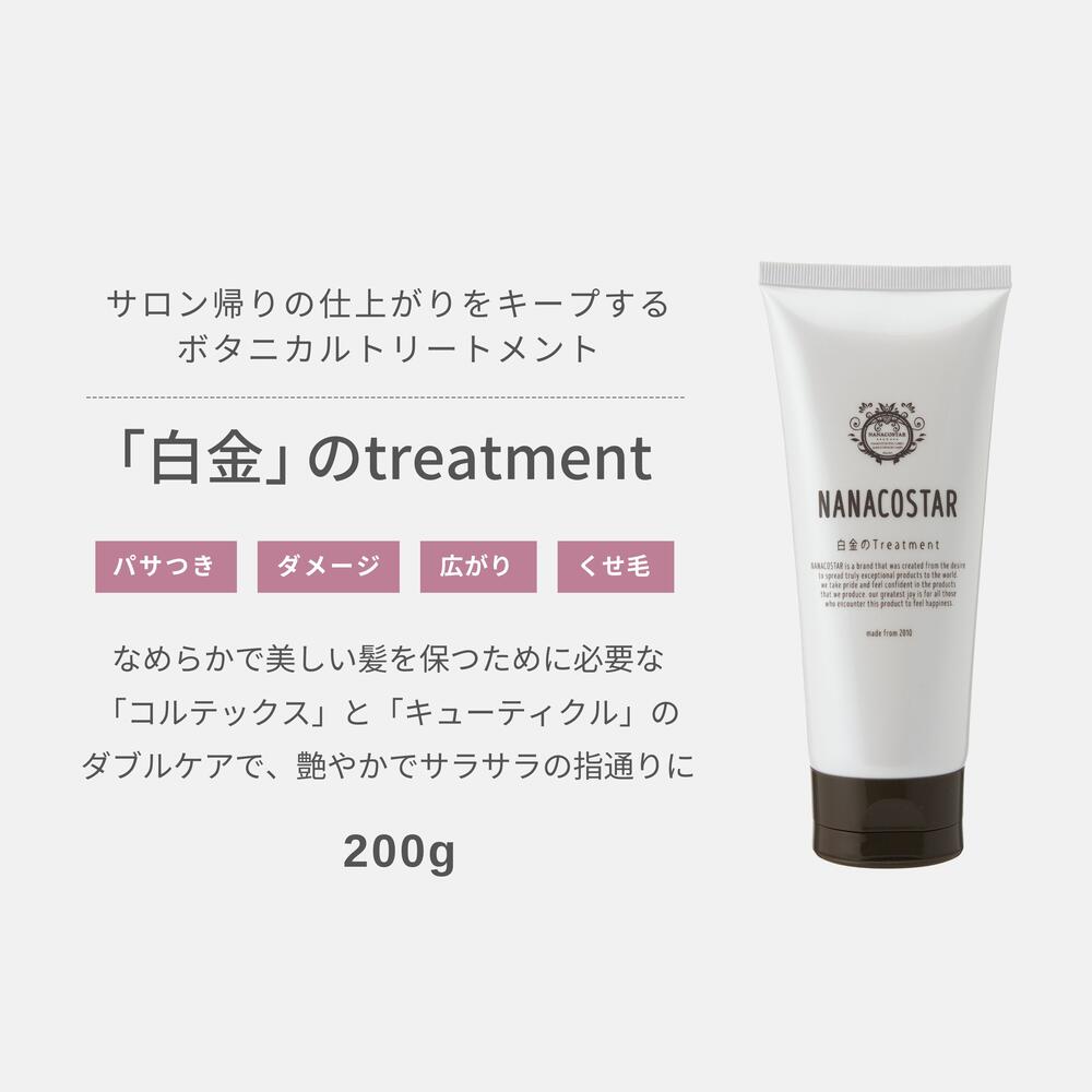 【ふるさと納税】 トリートメント ヘアケア オレンジ ベルガモット プレゼント ギフト ベストシャンプー10傑 NANACOSTAR ボタニカルヘアトリートメント 白金のトリートメント ナナコスター 母の日 6000円