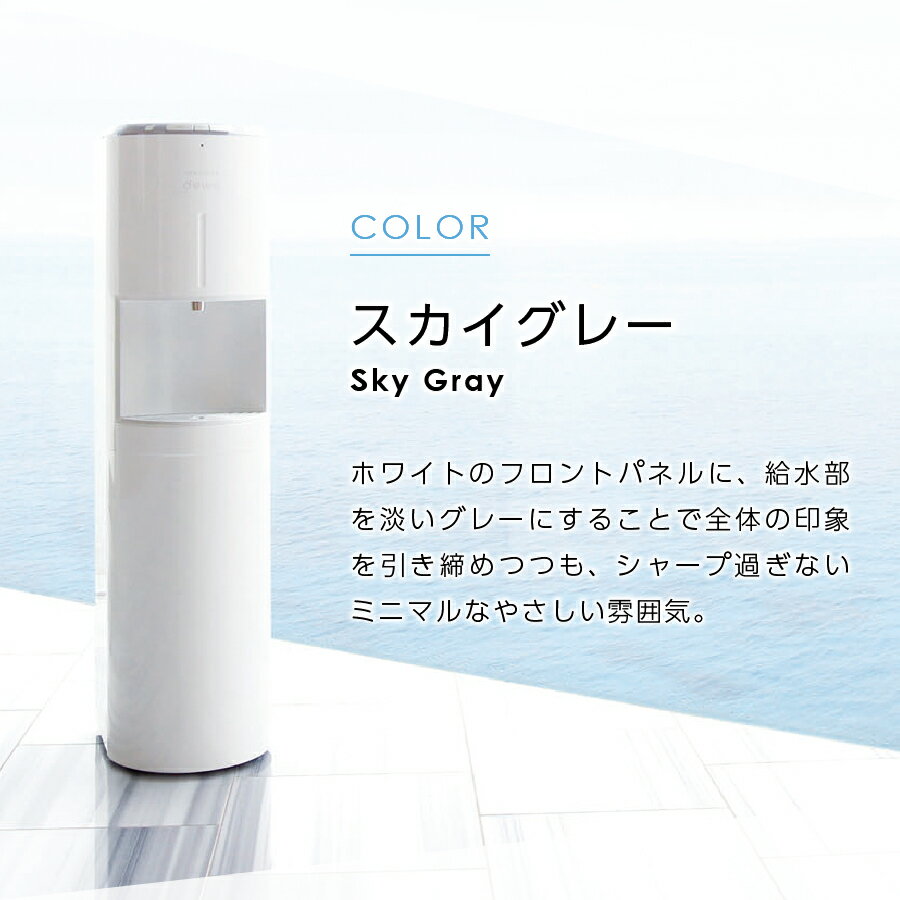 【ふるさと納税】 定期便 家電 水 天然水 12回 ウォーターサーバー dewo スカイグレー 電化製品 家電製品 飲料