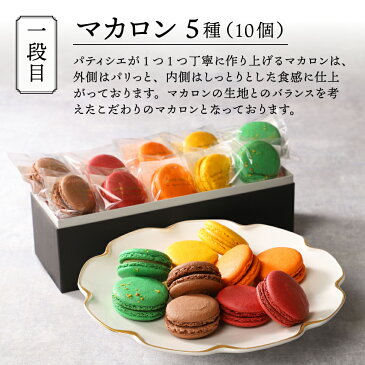 【ふるさと納税】 ホテル スイーツ 洋菓子 セット パティシエ 特製 マカロン フィナンシェ ダックワーズ ガレット マドレーヌ 他 デザート 菓子 ギフト プレゼント バレンタイン 贈答 手土産 お菓子 焼菓子 三段BOX