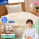 【ふるさと納税】 羽毛布団 掛け布団 セット セミダブル 日本製 洗える 肌掛け 掛け布団カバー 枕カバー 綿100% 3点セット 抗菌 除菌 ウイルス除去 防...