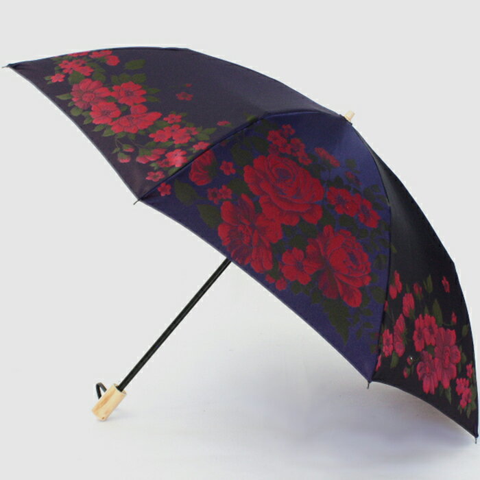 【ふるさと納税】【槙田商店】晴雨兼用折りたたみ傘　絵おり　大ばら　コン　国産 日本製 ギフト 贈り物 父の日 母の日 敬老の日 記念日 誕生日　送料無料　おしゃれ