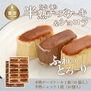 22位! 口コミ数「3件」評価「5」毎年定番人気！！半熟チーズケーキ1箱・半熟ショコラ1箱（各10個入り）計20個【ならや】｜スイーツ ケーキ お菓子 洋菓子 送料無料 プレゼ･･･ 