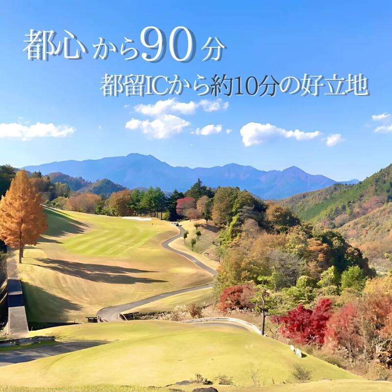 【ふるさと納税】都ゴルフ倶楽部　金額選べるゴルフ場優待プレー補助利用券 3,000円 9,000円 15,000円 30,000円｜山梨県 都留市 都留 ゴルフ ゴルフ場 予約 プレー 優待券 利用券 チケット 補助券 プレー券 おススメ 人気 平日 休日 飲食 レストラン 送料無料