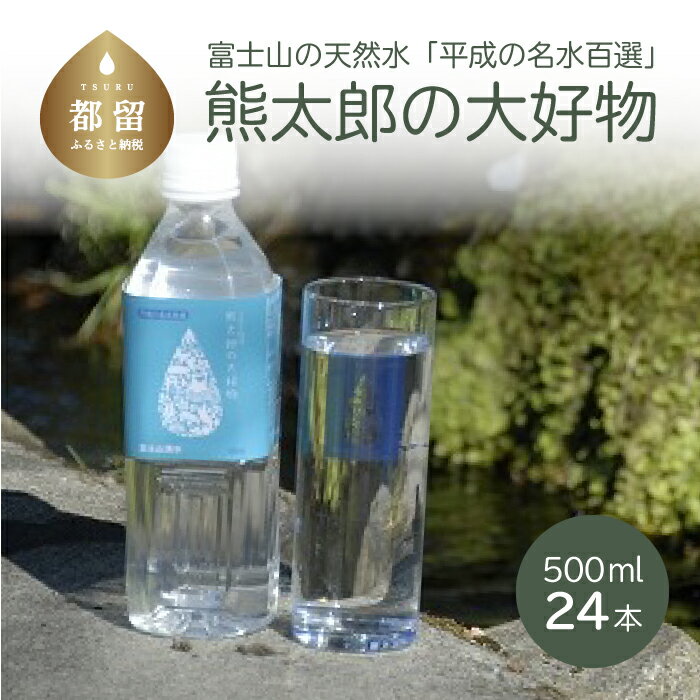 【ふるさと納税】名水百選 富士山 天然水 500ml×24本｜送料無料 水 ミネラル ウォーター 天然水 天然 湧水 富士山 富士 赤ちゃん お水 大容量 コロナ 支援 ステイホーム 500ml 24本･･･