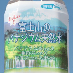 【ふるさと納税】富士山のバナジウム天然水　500ml×24本入り　1箱【1296914】 画像2