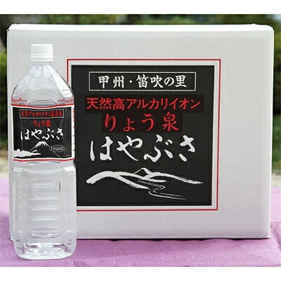 【ふるさと納税】【発送月固定定期便】はやぶさ温泉水1.5L×10本【高アルカリで超軟水、健康と美をサポ..