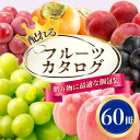 【ふるさと納税】配れるフルーツカタログ60冊セット【あとから選べるカタログギフト】山梨セレクト_ カタログギフト カタログ ギフト 贈答 プレゼント 選べる 果...