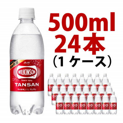 【ふるさと納税】【2週間毎定期便】【月2回:6か月】ウィルキンソン タンサン 500ml【24本】1箱ずつ全12回【4013657】