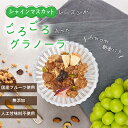 【ふるさと納税】無添加 グラノーラ 桃 シャインマスカット ドライフルーツ入 60g×2袋 シリアル オートミール【1575351】